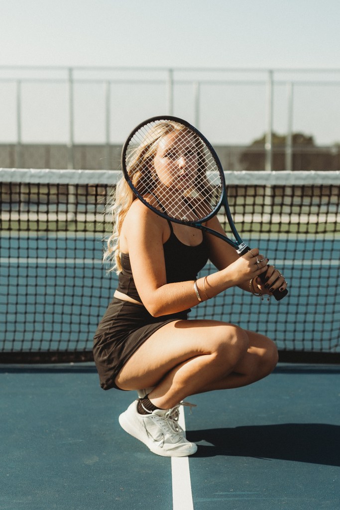 Creative senior portrait with personalized editing style
