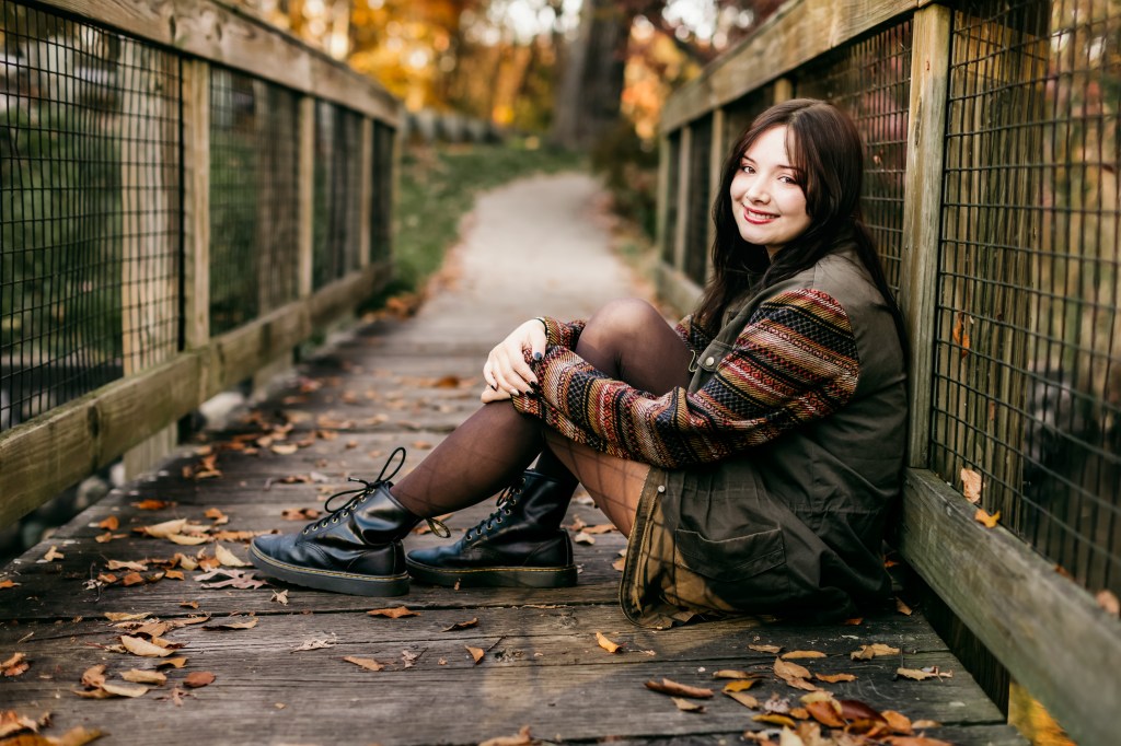Senior photo gallery delivery and editing process