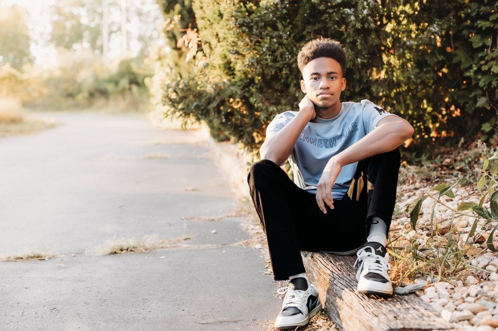 Summer senior session in benton harbor michigan