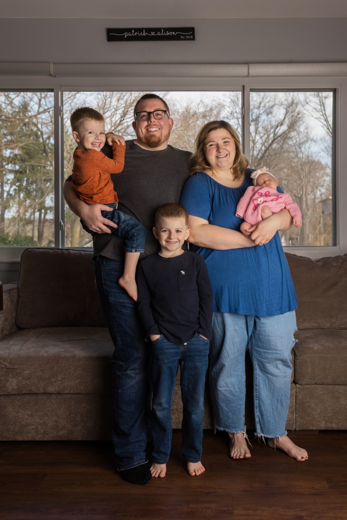 in home family photography berrien county michigan