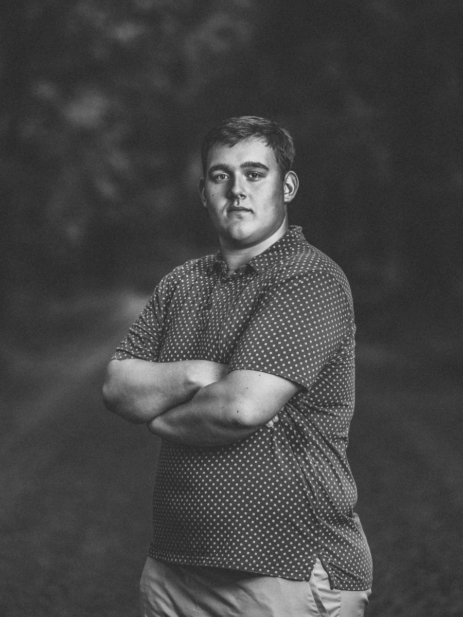 Holden | Lawton High School Class of 2027 Senior Pictures | Grandfather’s Property & Lawton Football&nbsp;Field