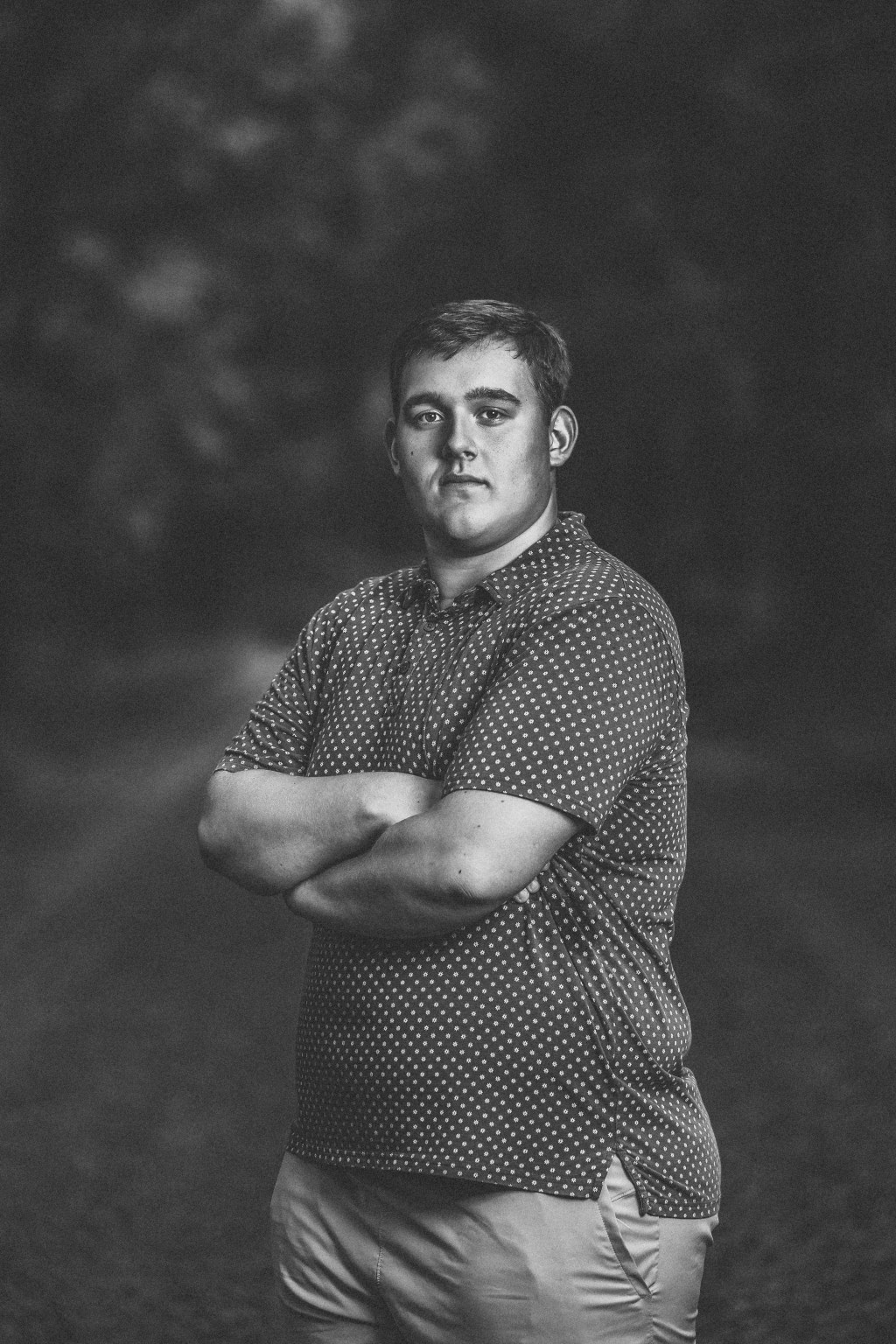 Holden | Lawton High School Class of 2027 Senior Pictures | Grandfather’s Property & Lawton Football&nbsp;Field